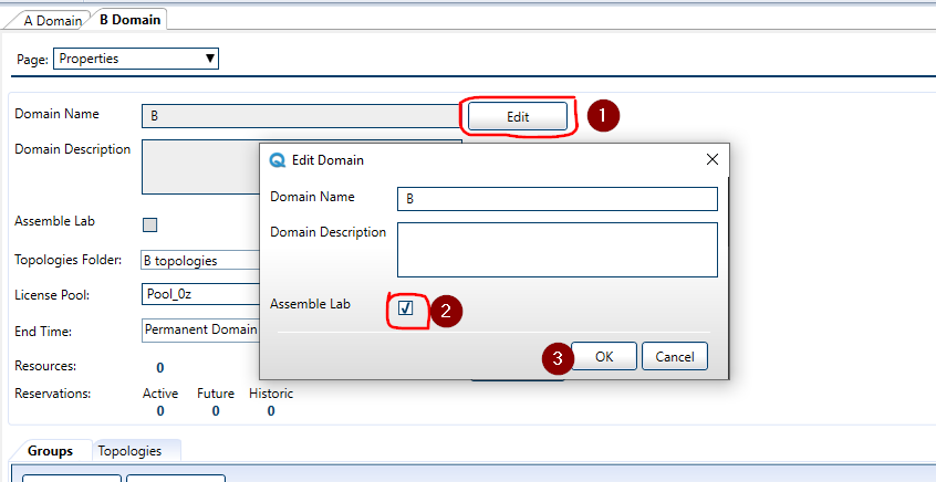 configure domain